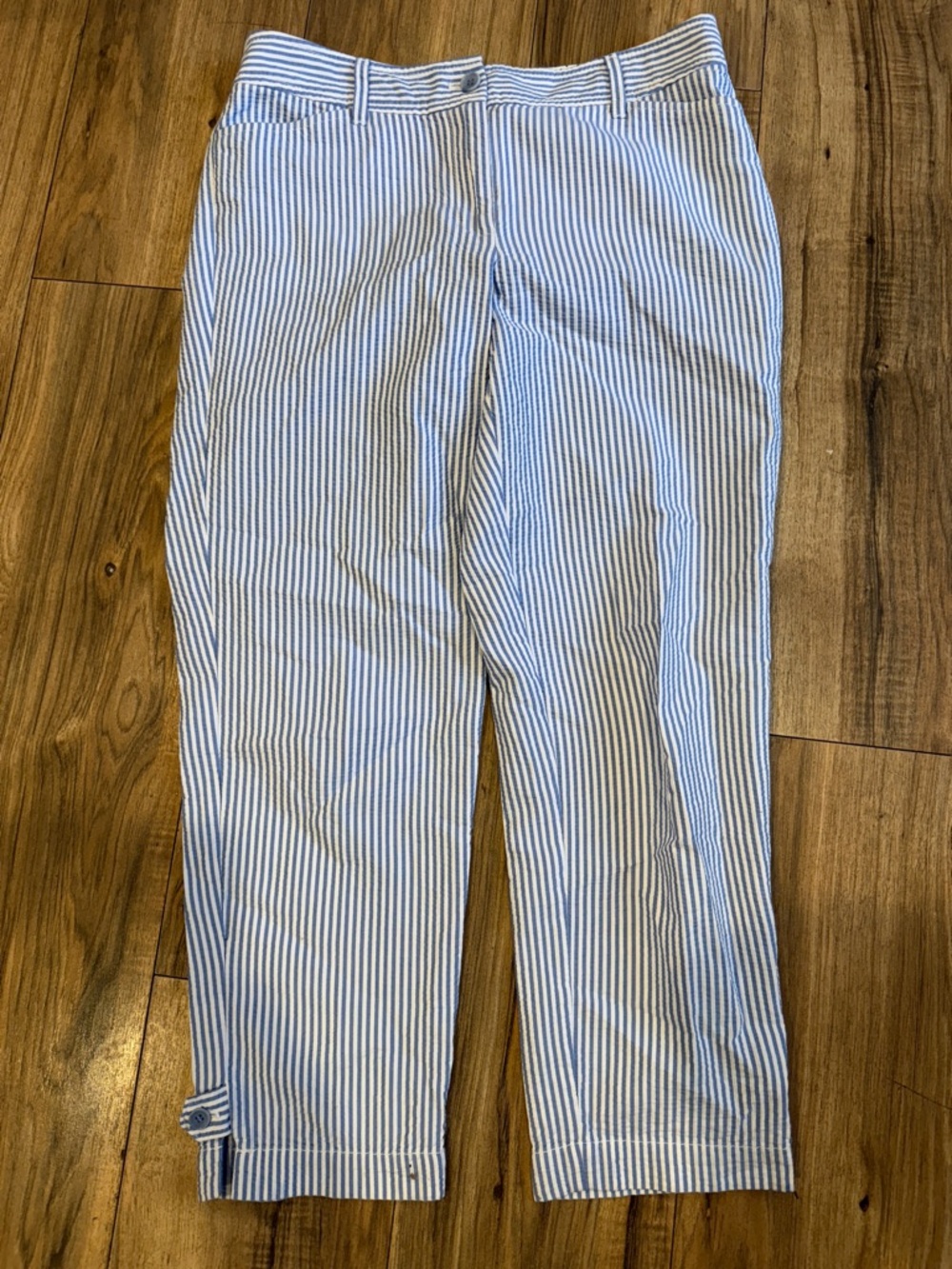 Talbot striped crop pants